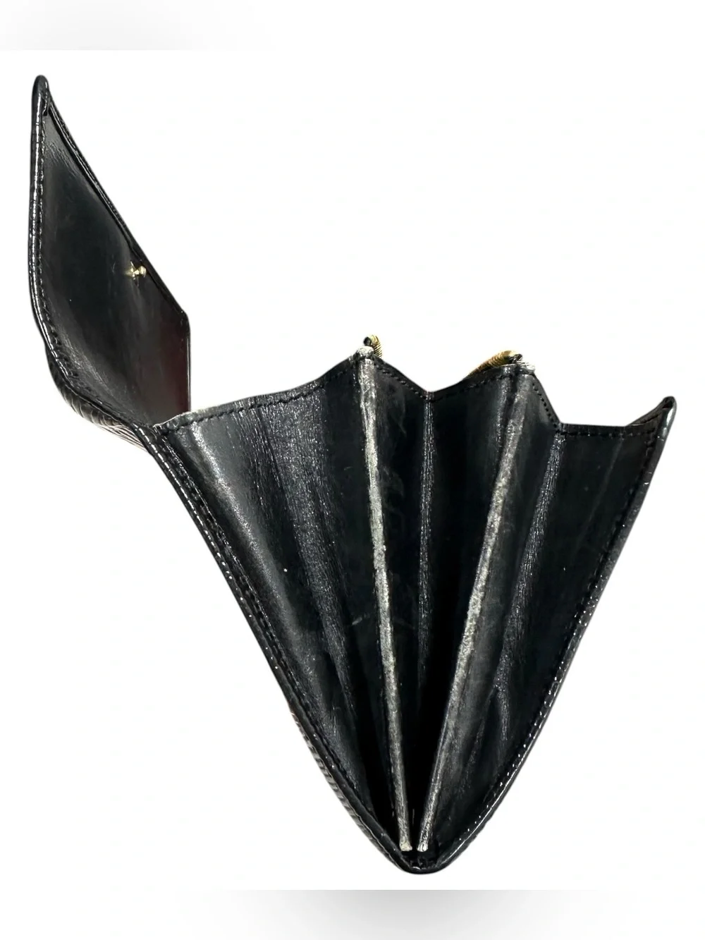 Louis Vuitton Black Epi Leather Sarah Wallet on Chain